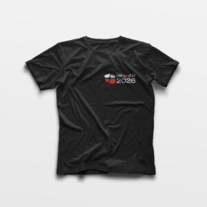 poLANd.tf 2026 Chest Logo T-Shirt